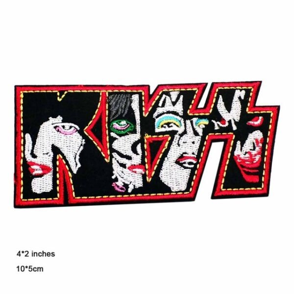 Patch brodé Kiss