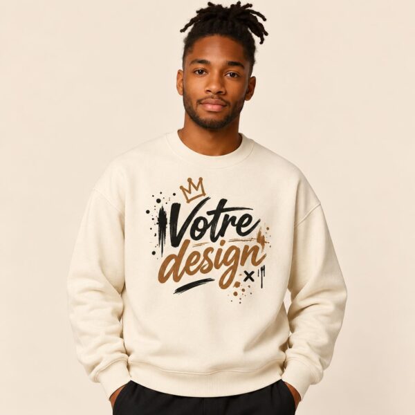 Pull personnalisé en coton épais 500g