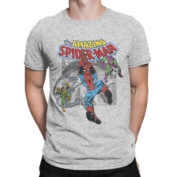 T-shirt Rétro Marvel Spiderman