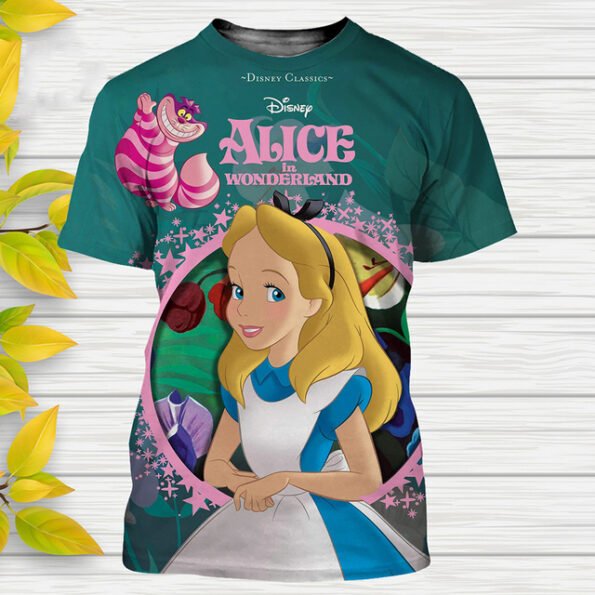 T-shirt Disney Alice au pays des merveilles