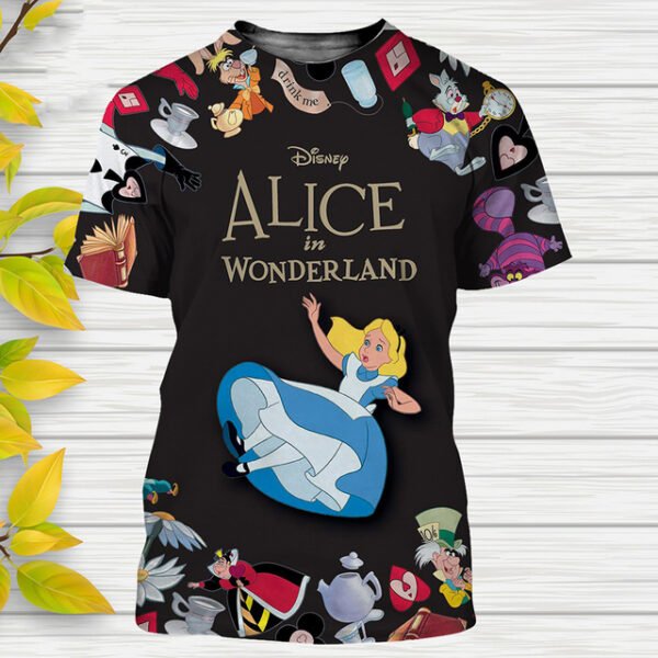 T-shirt Disney Alice au pays des merveilles