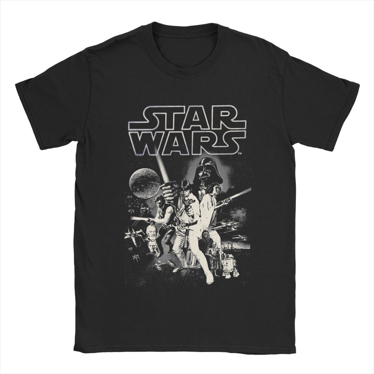 T-shirt Rétro Star Wars