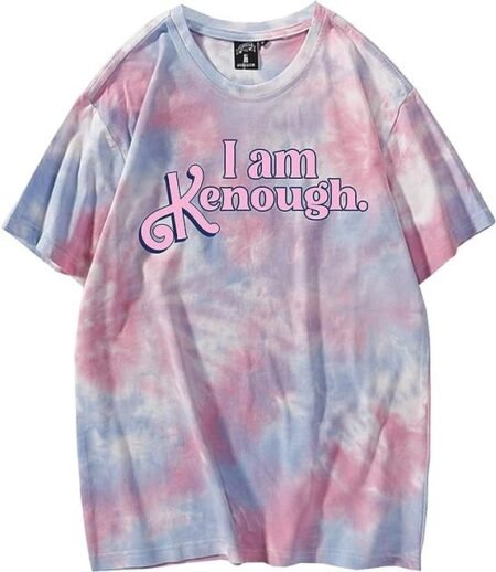 T-shirt I Am Kenough Tie and Dye