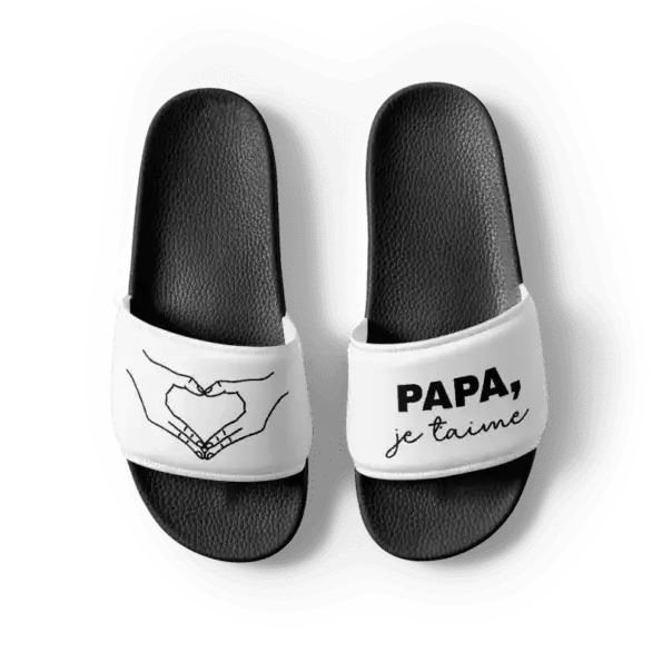 claquettes originales personnalisees