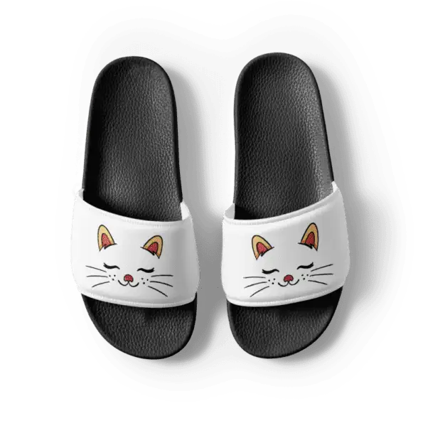 claquettes personnalisees dessin chat