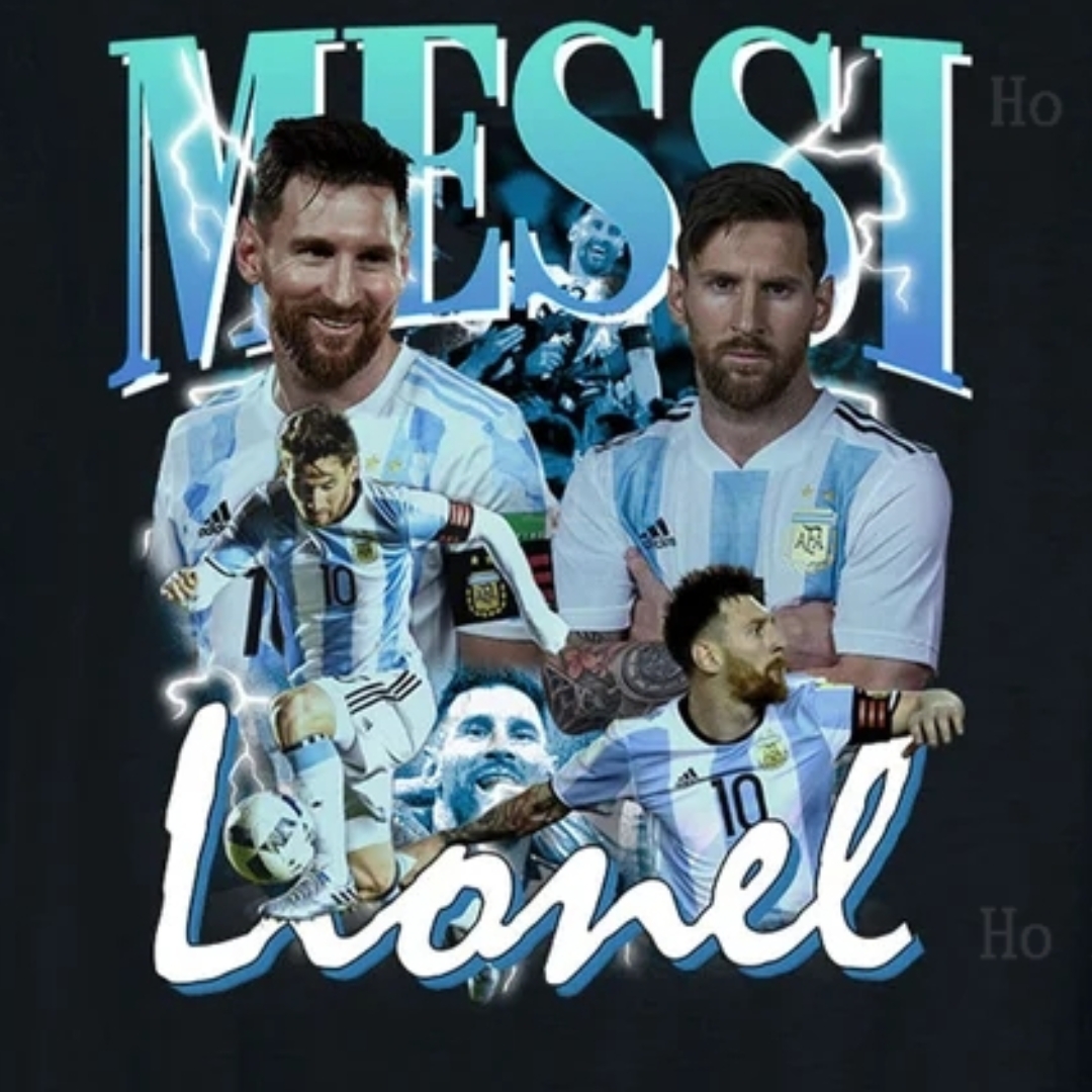 T-shirt Lionel Messi Vintage