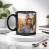 mug personnalisé noir
