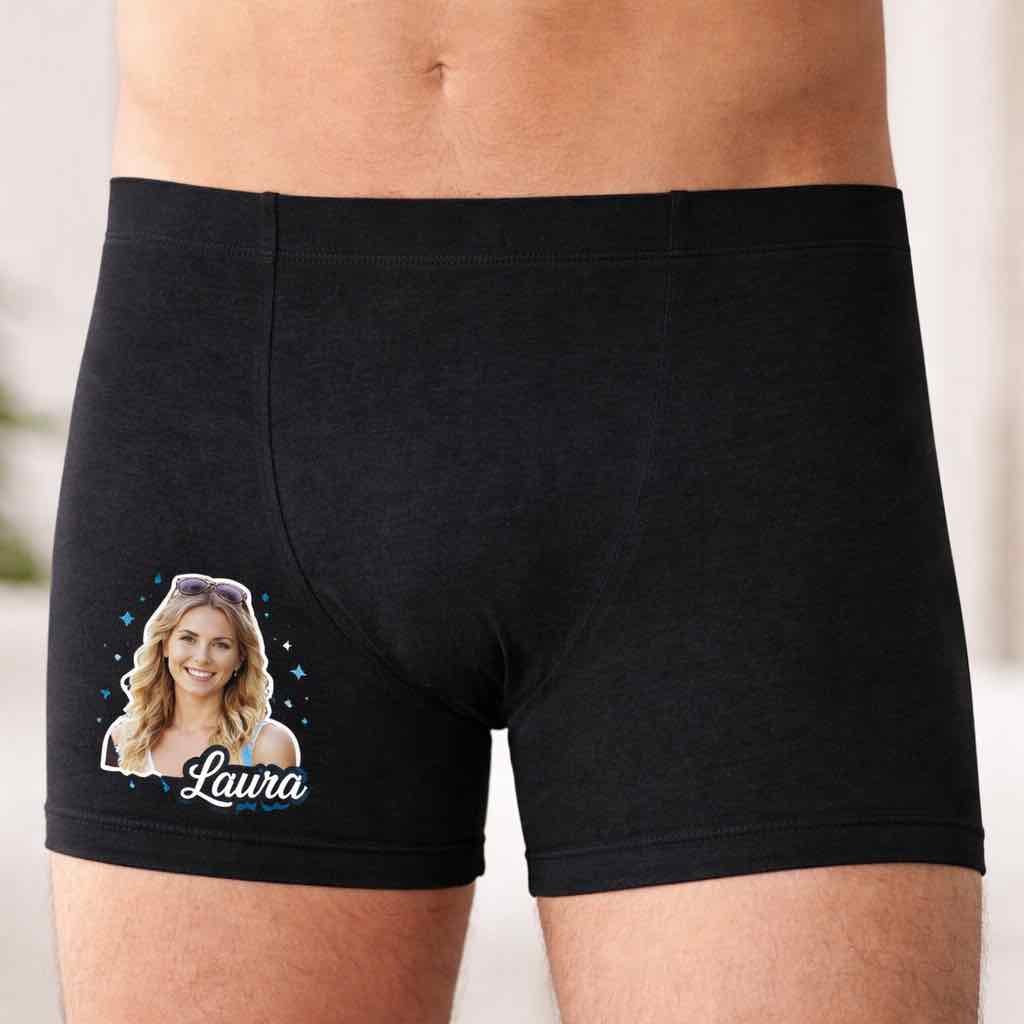 Boxer personnalisé Homme photo Boxer personnalisé Homme photo