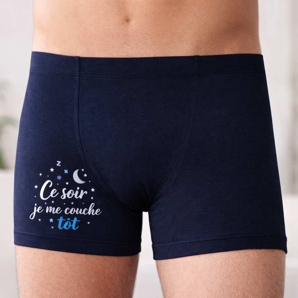 Boxer personnalisé Homme texte Boxer personnalisé Homme texte