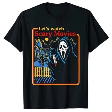 T-shirt Scary Movies Scream Rétro