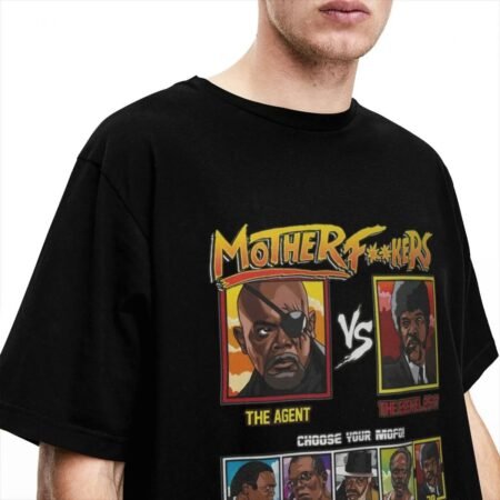 T-shirt Pulp Fiction Samuel L Jackson Street Fighter