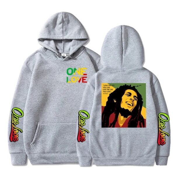 Sweat Bob Marley à capuche