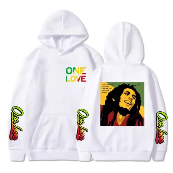 Sweat Bob Marley à capuche