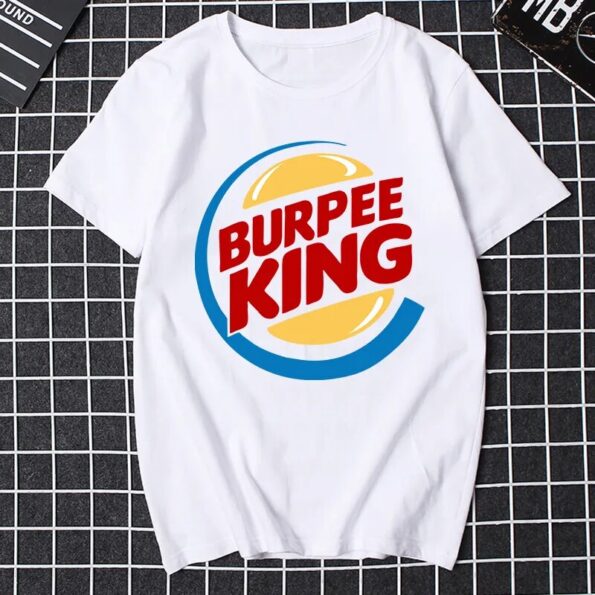 T-shirt Crossfit Humour Burpee King