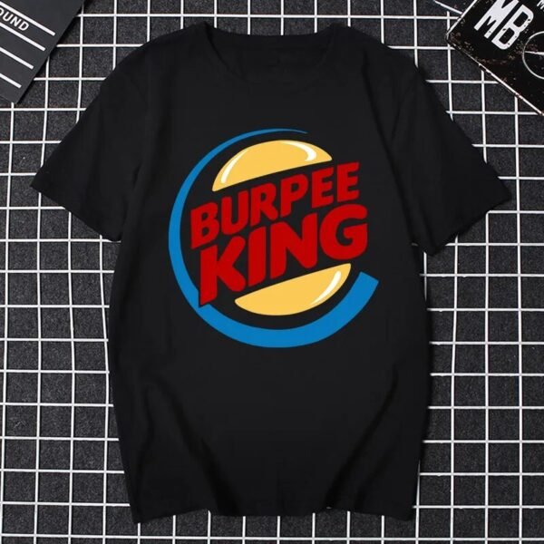 T-shirt Crossfit Humour Burpee King