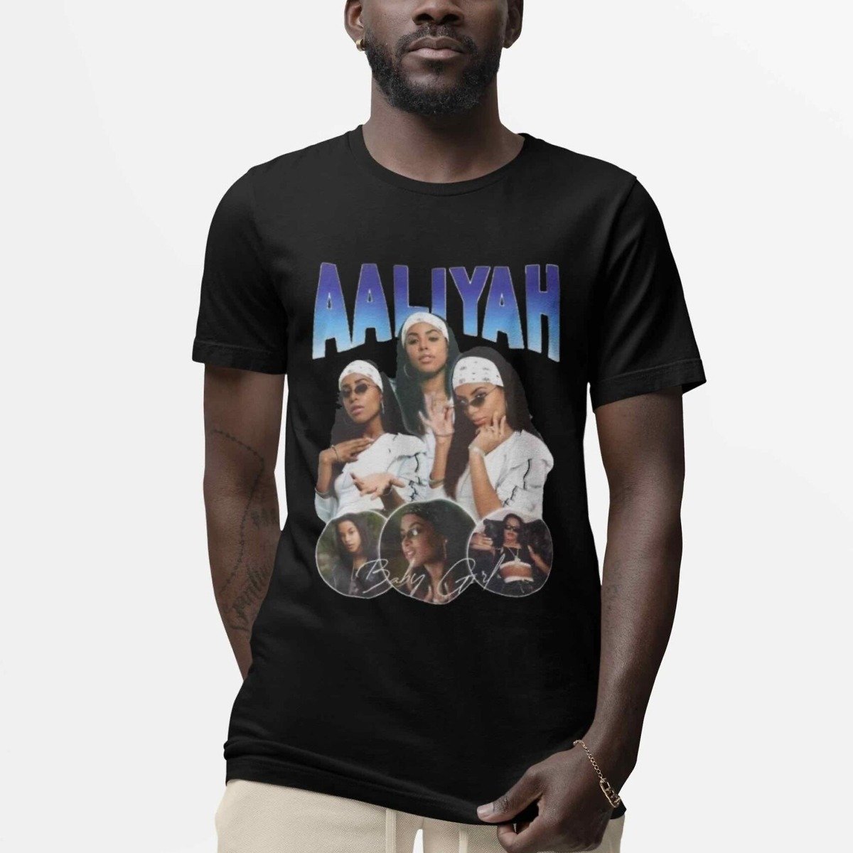 T-shirt Aaliyah Dana Haughton