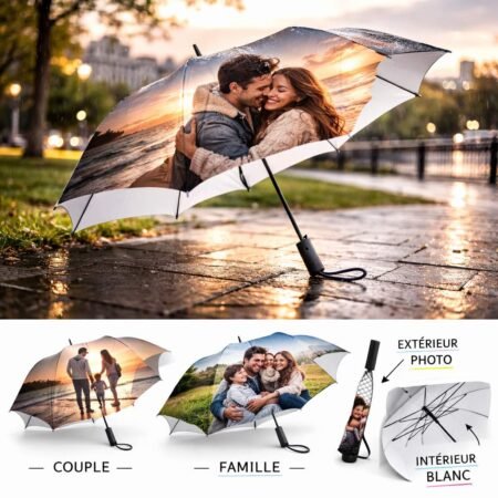 parapluie personnalise photo