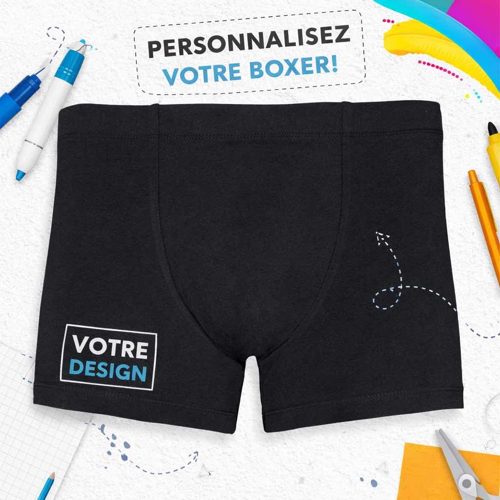 boxer personnalisé homme