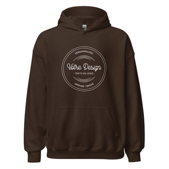 Sweat à capuche personnalisé – GILDAN 18500