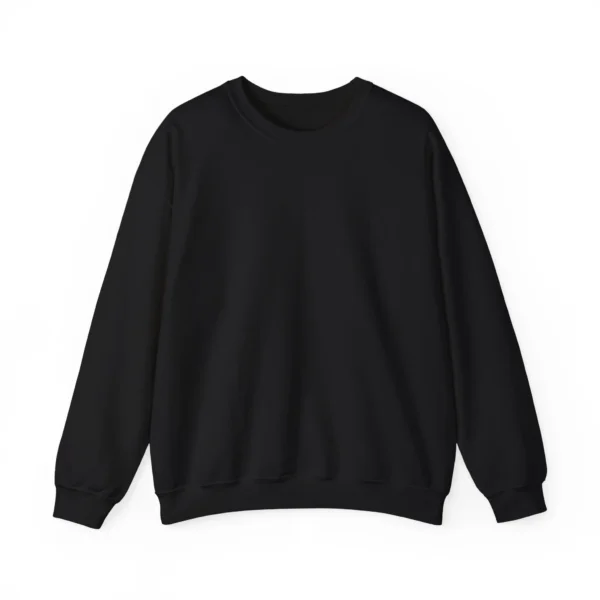 Sweat personnalise unisexe classique Gildan 18000 noir