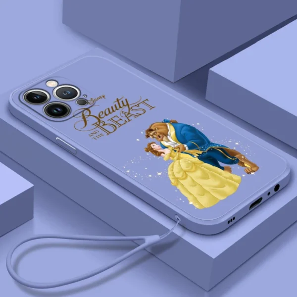 Coque Disney iPhone 15 La Belle et la Bête