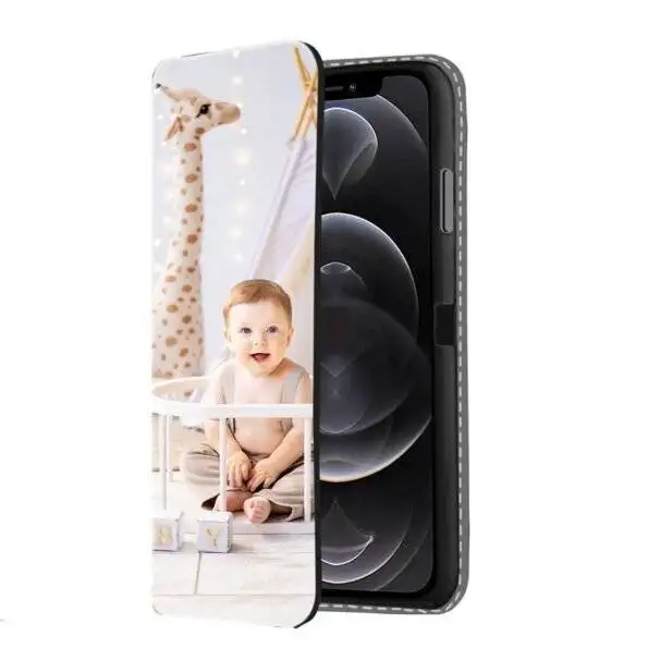 Etui portefeuille iPhone 14 Plus personnalisé