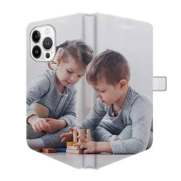 Etui portefeuille iPhone 13 Pro personnalisé
