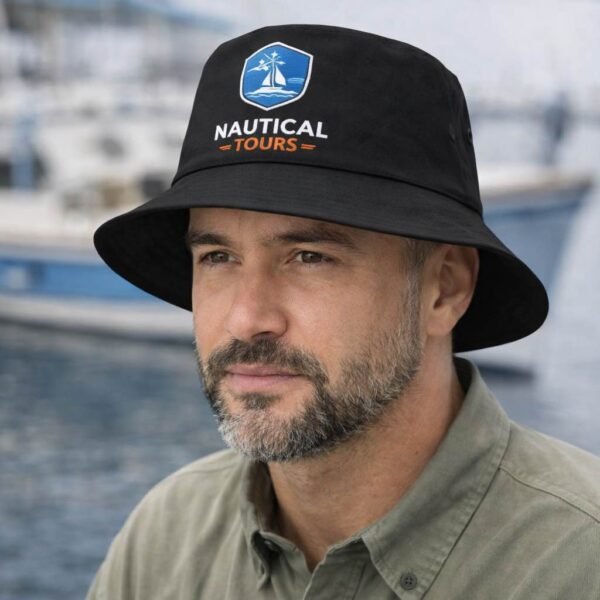 Bob personnalisé brodé Old School logo