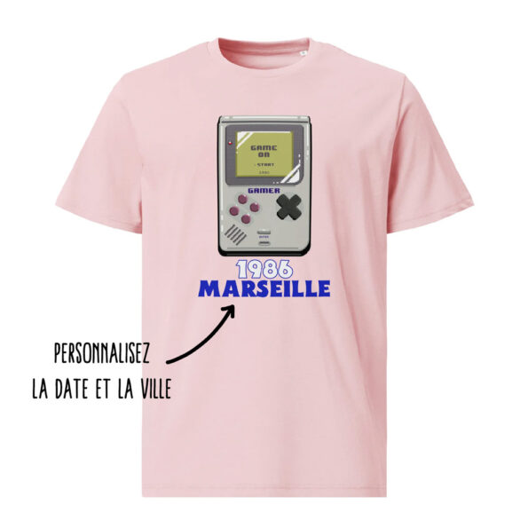 T-shirt personnalisé Années 90 Game Boy