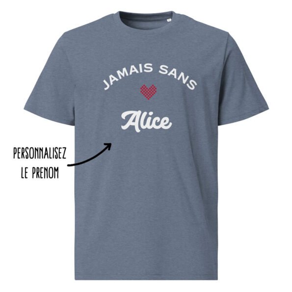 T-shirt personnalisé Jamais sans