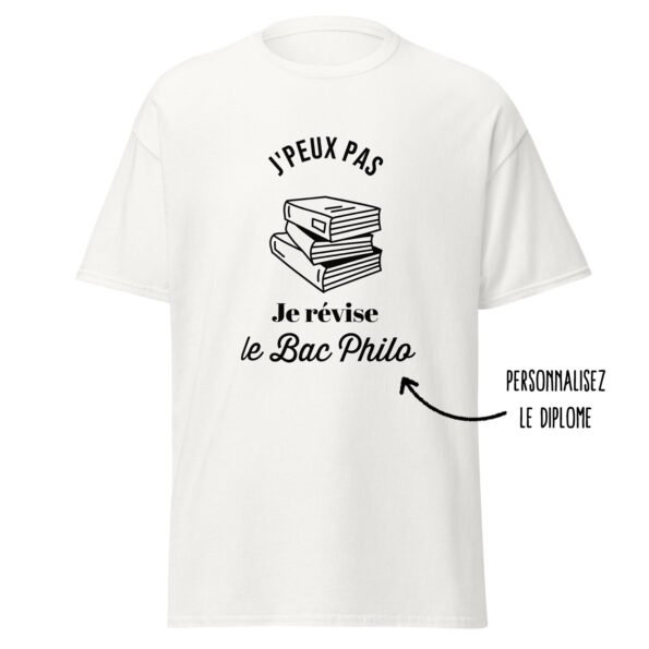 T-shirt personnalisé Révision diplôme