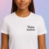 t shirt femme brodé personnalisé