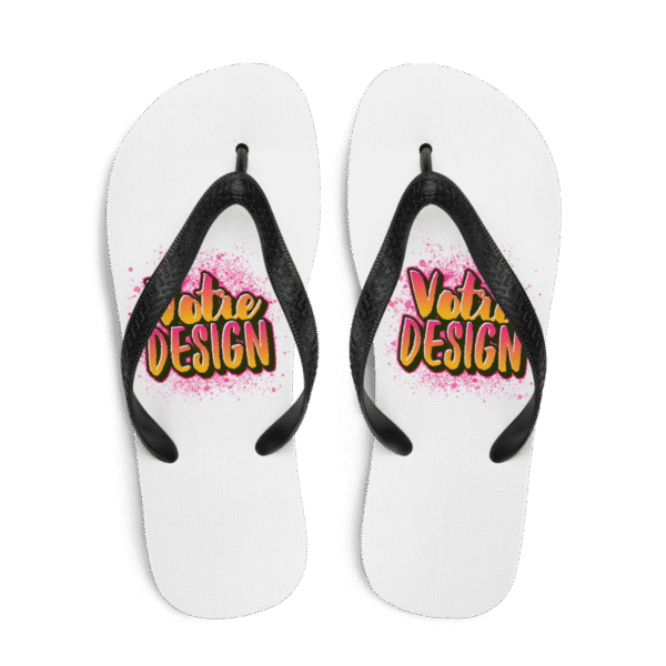 Tongs personnalisées