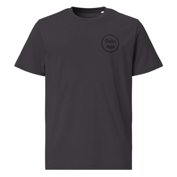 Privé : T-shirt personnalisé logo brodé – Coton bio