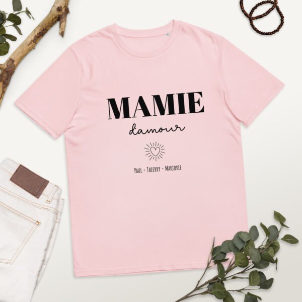 T-shirt personnalisé Mamie d’amour