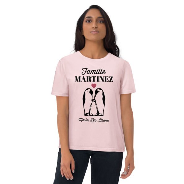 Privé : T-shirt Famille personnalisé Pingouins