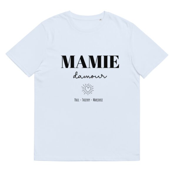 Privé : T-shirt personnalisé Mamie d’amour