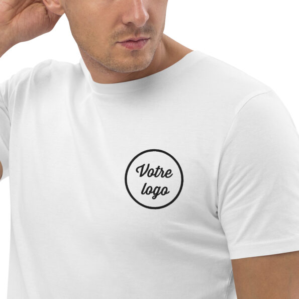 T-shirt personnalisé logo brodé