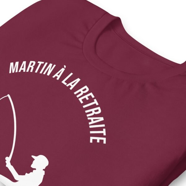 Privé : T-shirt Retraite personnalisé pêche