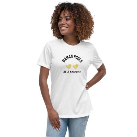 Privé : T-shirt personnalisé Maman poule et ses poussins