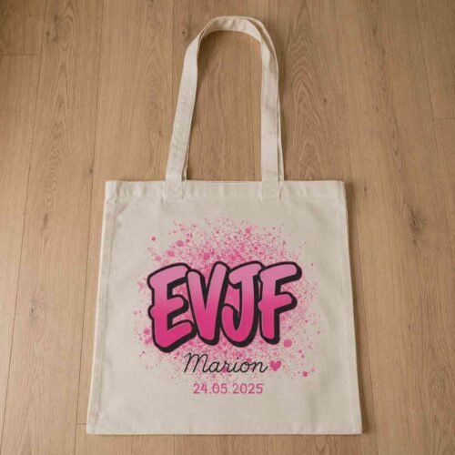 Tote bag personnalisé à l’unité 100% coton photo review