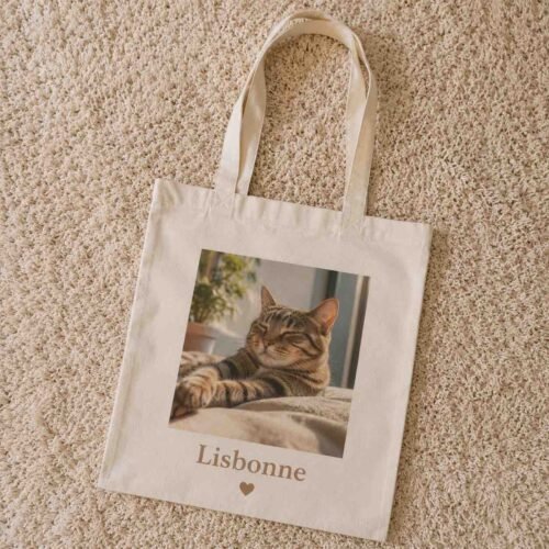 Tote bag personnalisé à l’unité 100% coton photo review