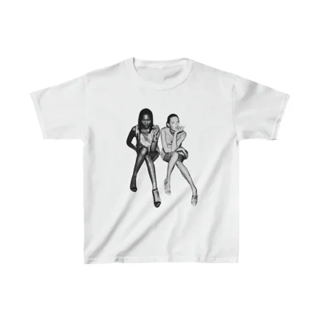 T-shirt Kate Moss Naomi Campbell