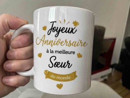 mug personnalisé