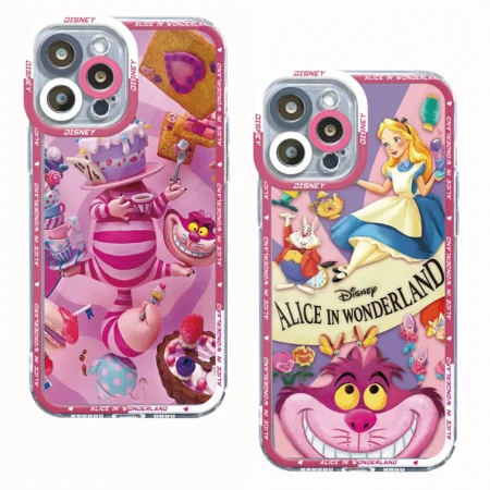 Disney Cheshire Cat Alice au Pays des Merveilles Coque de T l phone pour Apple iPhone