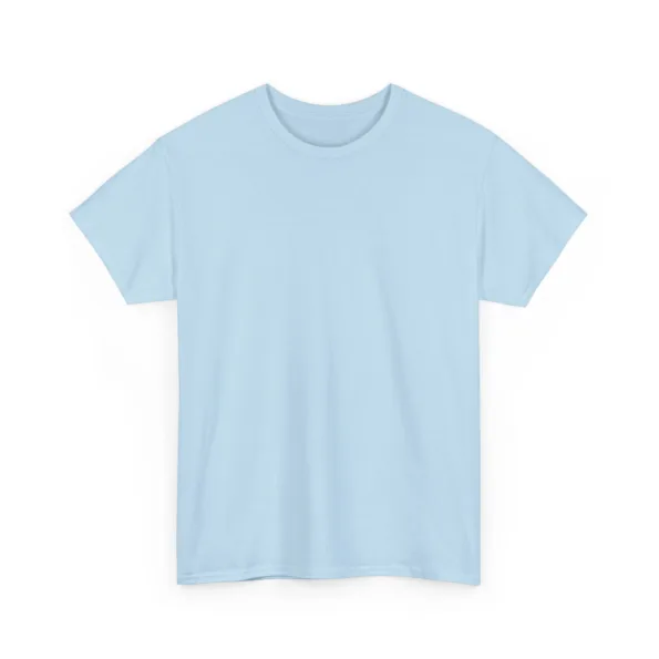 T shirt personnalise coton epais unisexe Gildan 5000 bleu ciel