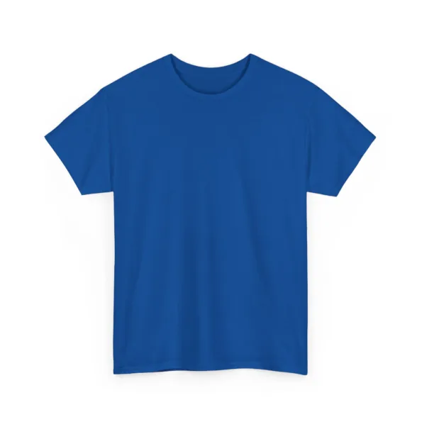 T shirt personnalise coton epais unisexe Gildan 5000 bleu royal