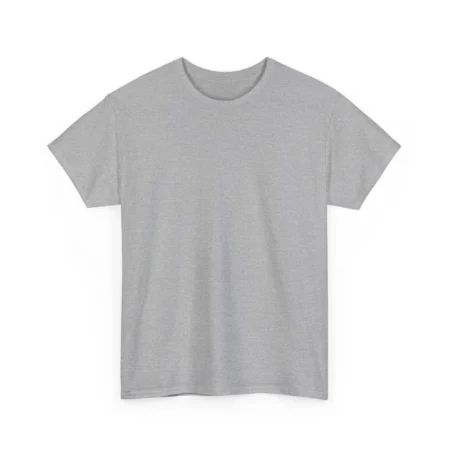 T shirt personnalise coton epais unisexe Gildan 5000 gris sport