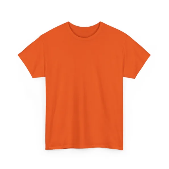T shirt personnalise coton epais unisexe Gildan 5000 orange