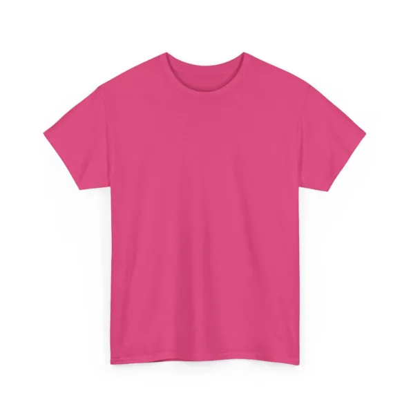 T shirt personnalise coton epais unisexe Gildan 5000 rose 2